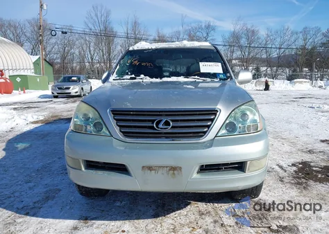 2005 Lexus Gx 470 from USA, damaged, VIN JTJBT20X950095591